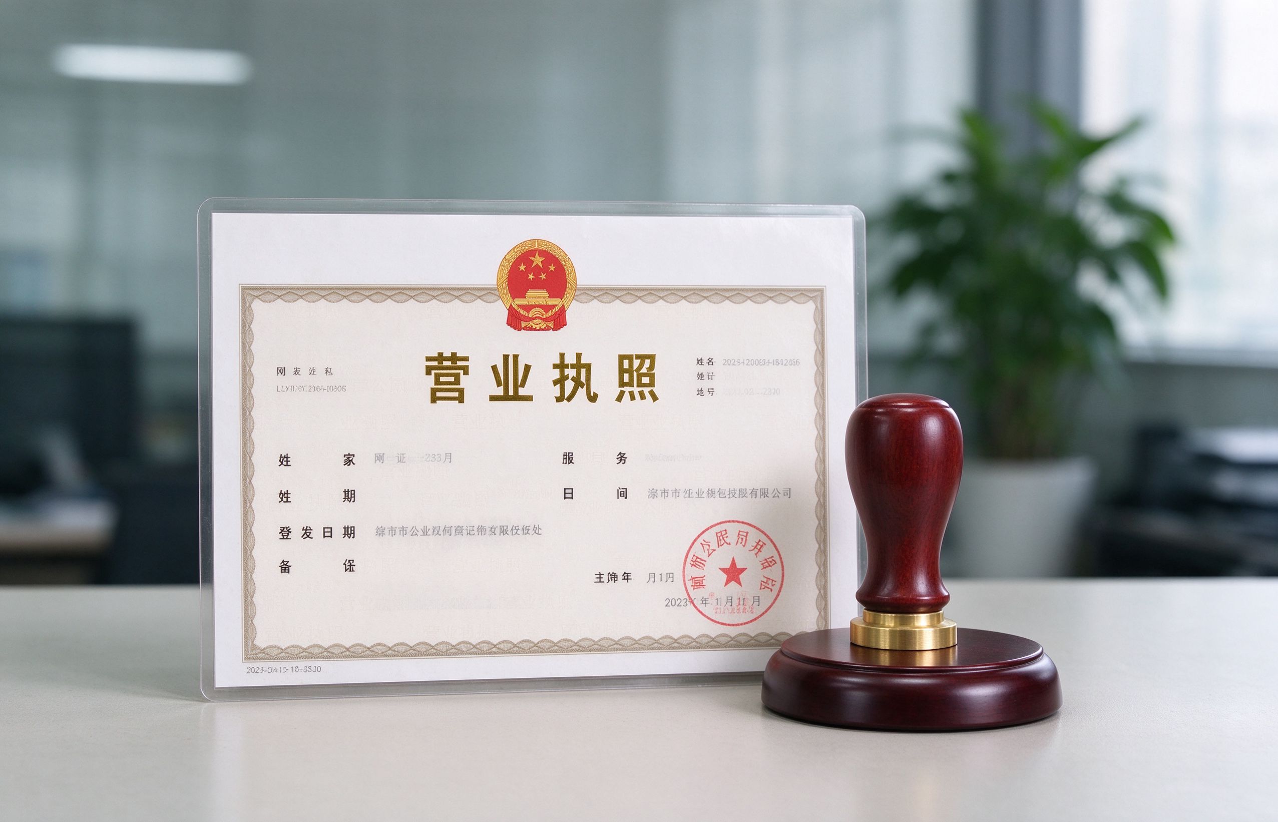 马鞍山市营业执照代办