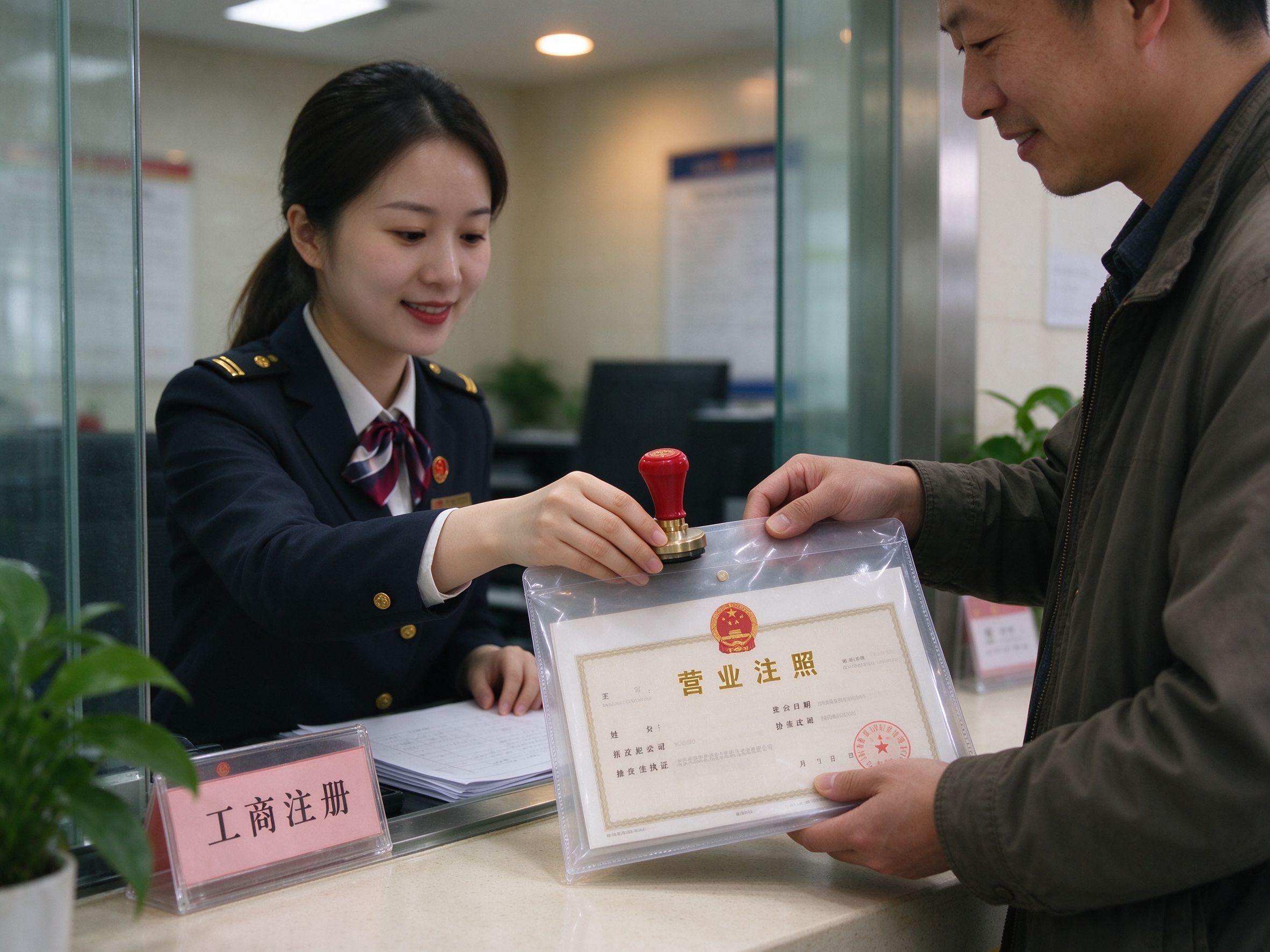 防城港市营业执照代办
